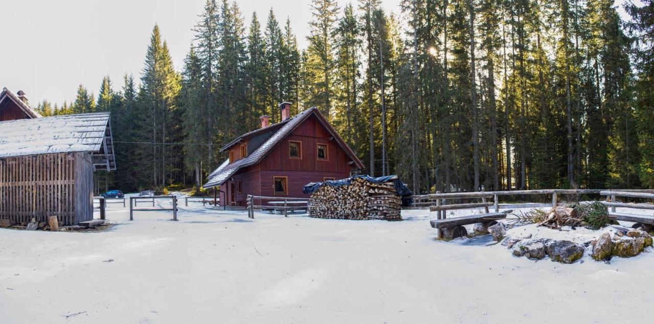 Apartmán Digital Detox Chalet Pokljuka Goreljek Exteriér fotografie